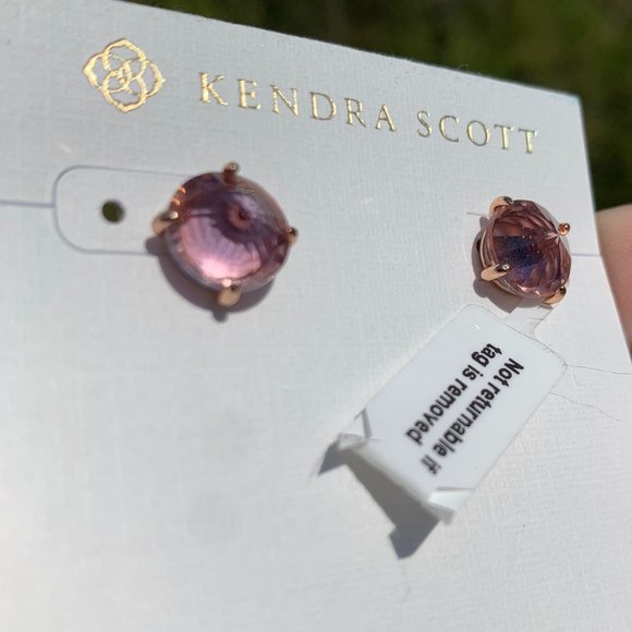 Kendra Scott Jewelry Kendra Scott Jolie Rose Gold Stud Earrings